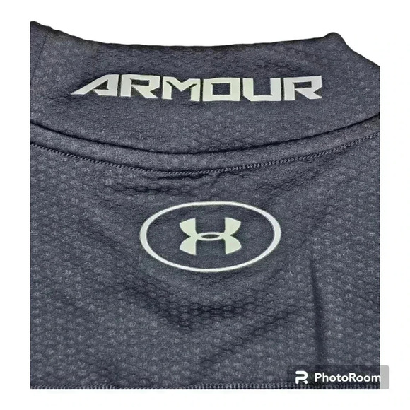 Under Armour ColdGear compression  LS Infrared Black Mock # 1280801/001 NWOT Lrg - Picture 4 of 8